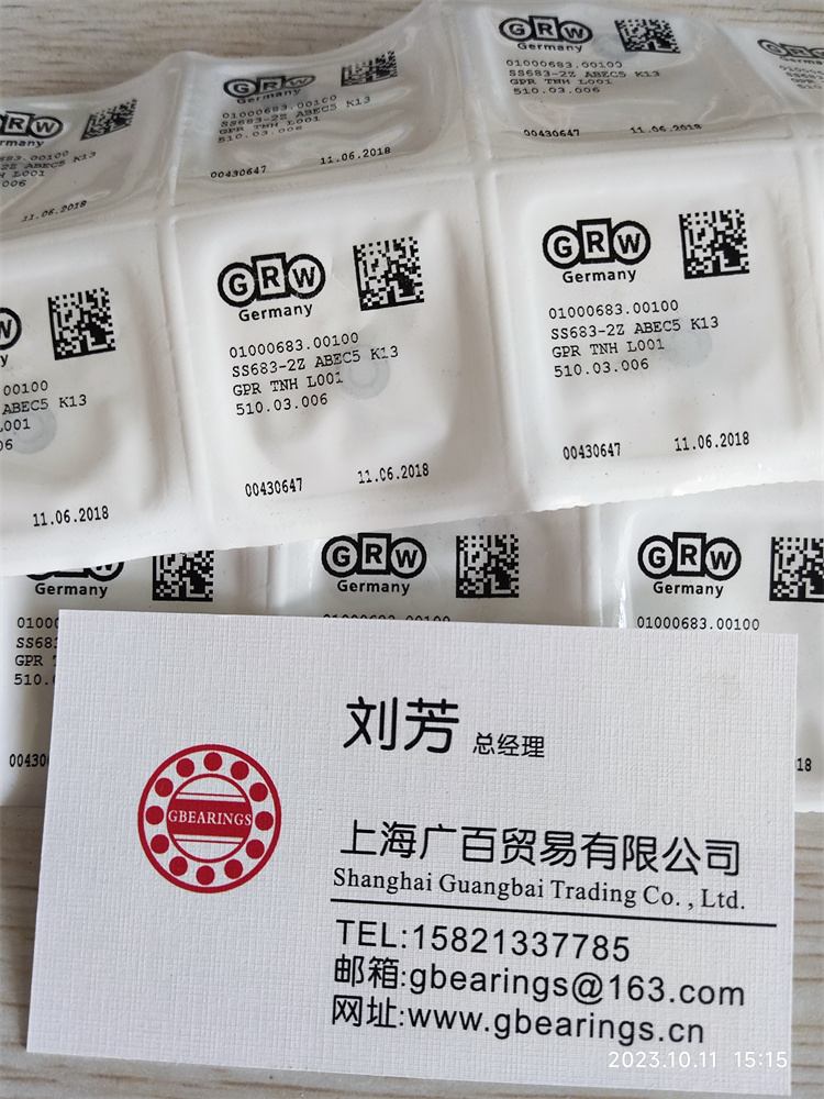 德國GRW軸承，SS684-2Z P5 C10/15 GPR J L027流量計軸承